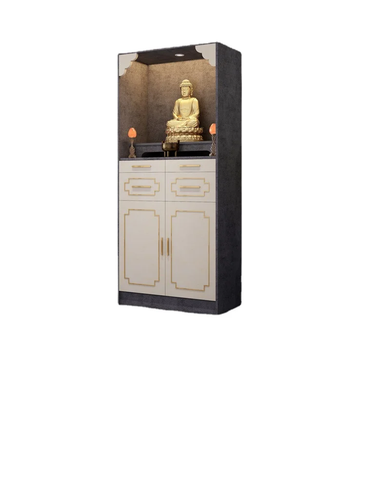 

XL Buddha Shrine Clothes Closet God of Wealth Cabinet Worship Table Modern Altar Cabinet Altar