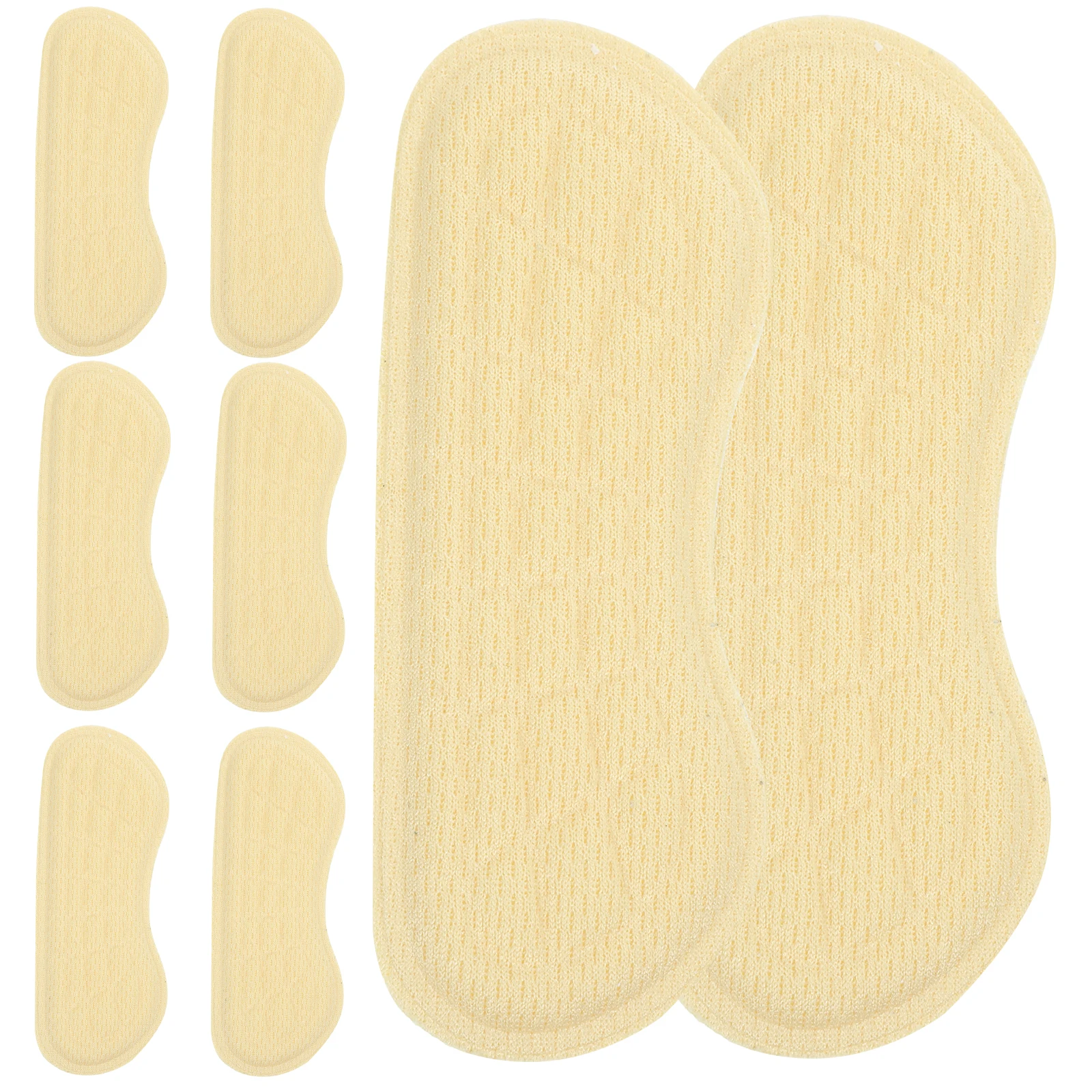 

4 Pairs Stickers for High Women Cotton Heel Pads For Shoes That Are Too Big Pads Heel Inserts Grips Cushion Shoe Back