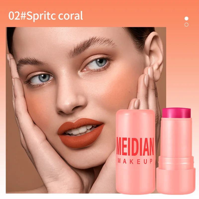 Original Milk Makeup Blush Stick Lip Tinted Acqua rinfrescante Gelatina Tinta Blush Stick Acquerello per applicare su entrambe le labbra e il viso