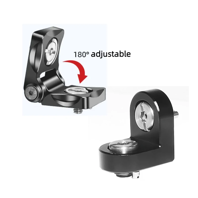 L Plate 90° Right Angle 180° Adjustable Mount Arri Locating Adapter Camera Cage Extension Mount for DJI SDR Transmitter Bracket