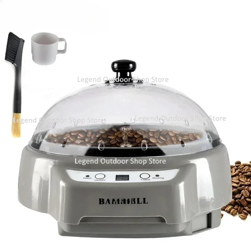 

500W 25cm Smart Timing Coffee Roaster Machine Light Dark Taste Beans Grinder 110V/220V(Color Random)