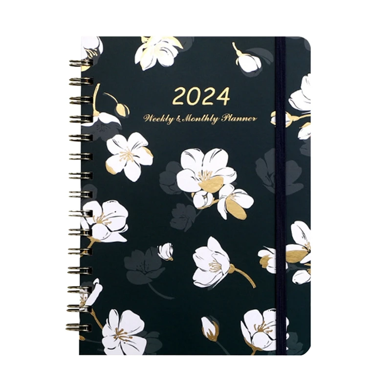 2024 Weekly Planner Spiral Bound - Comprehensive Weekly And Monthly Organizing Agenda Book