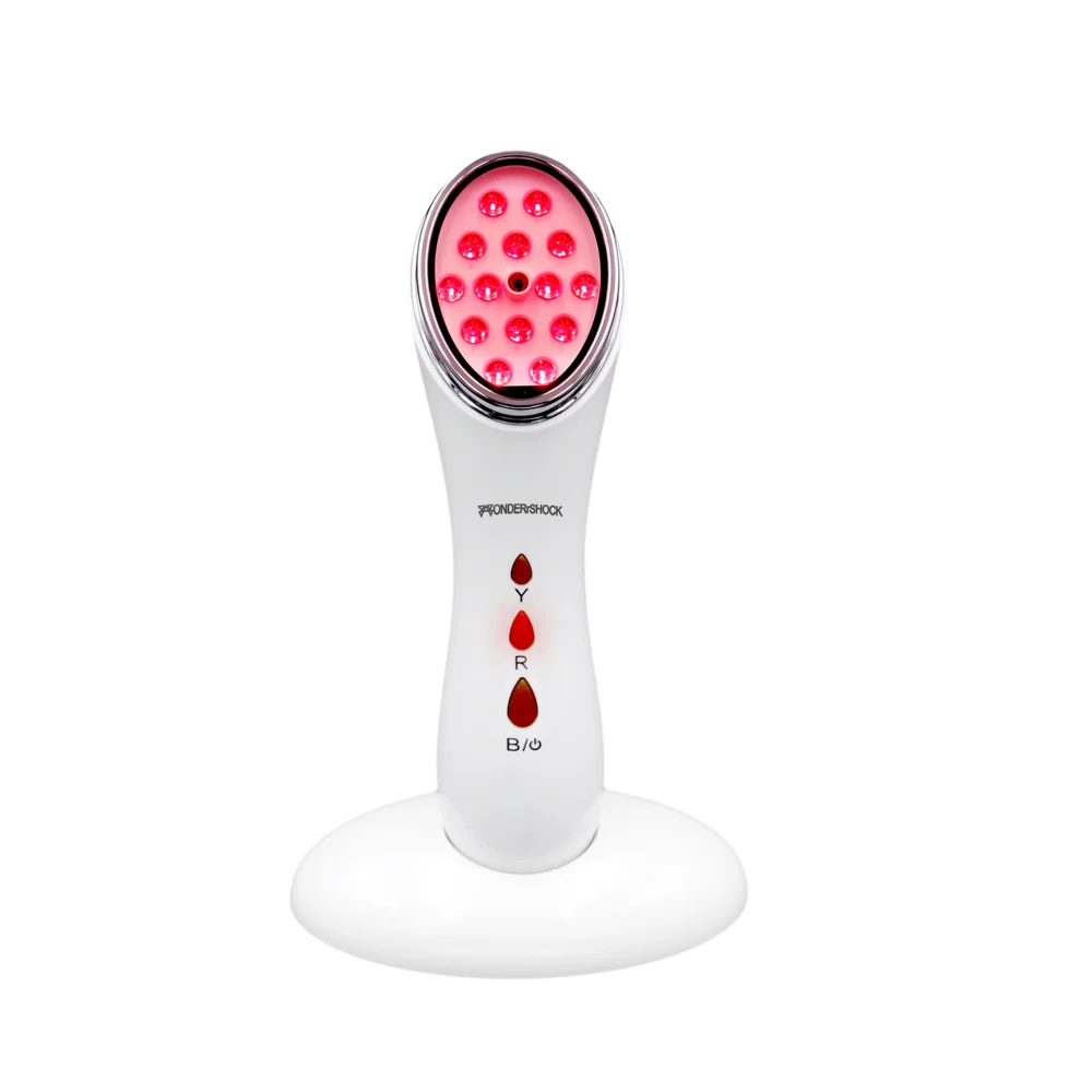 

Mini Blue & Red Light Therapy Machine for Skin Rejuvenation Face Heating Treatment tool