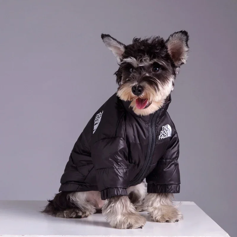 Inverno caldo di lusso vestiti per cani cucciolo tuta da neve cappotto impermeabile antivento piccolo cane medio giacca riflettente abbigliamento