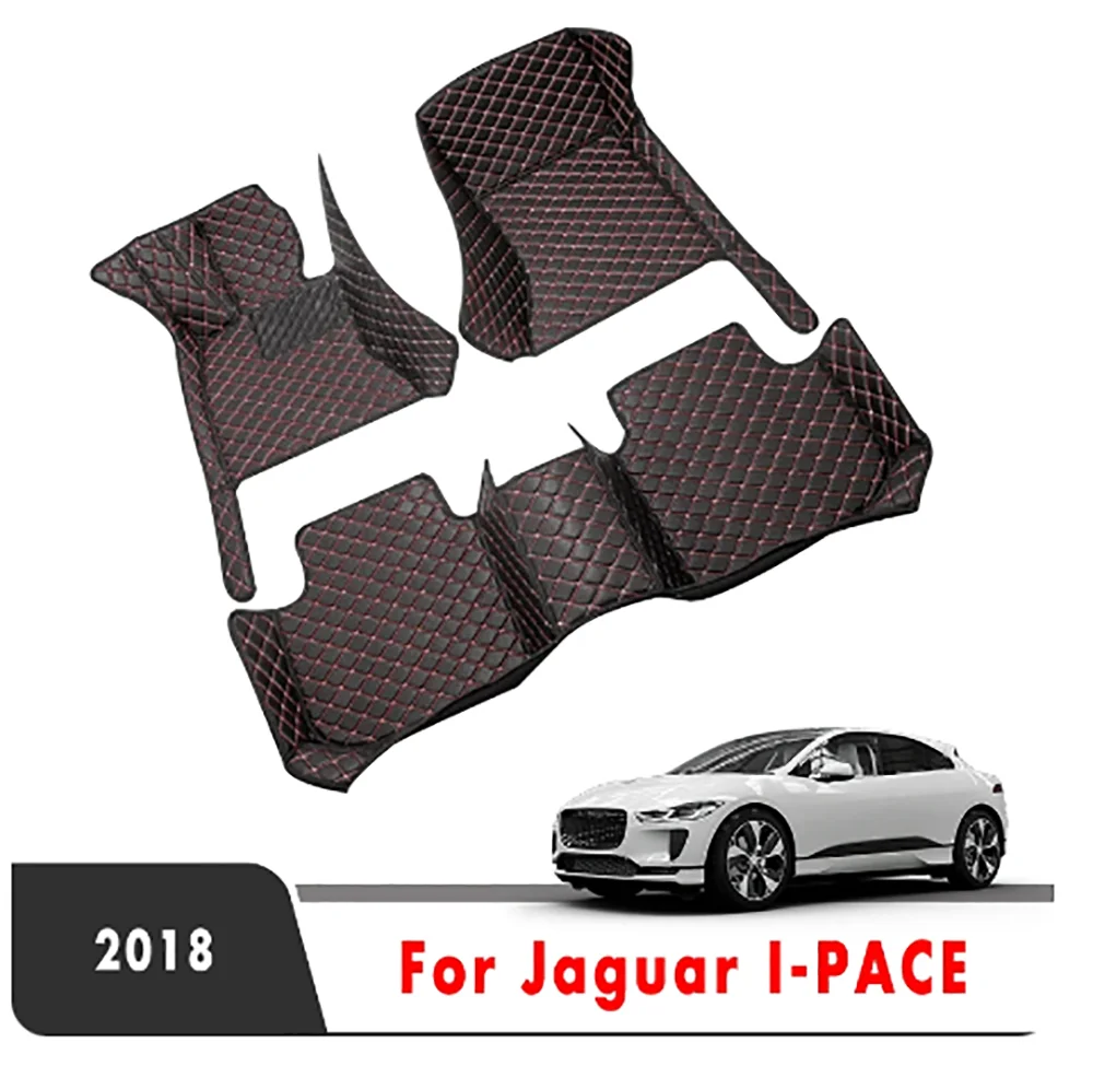 Carpets Custom Car Floor Mats For Jaguar I-PACE IPACE 2022 2021 2020 2019 2018 Auto Accessories Interior Foot Pads Vehicles Rugs