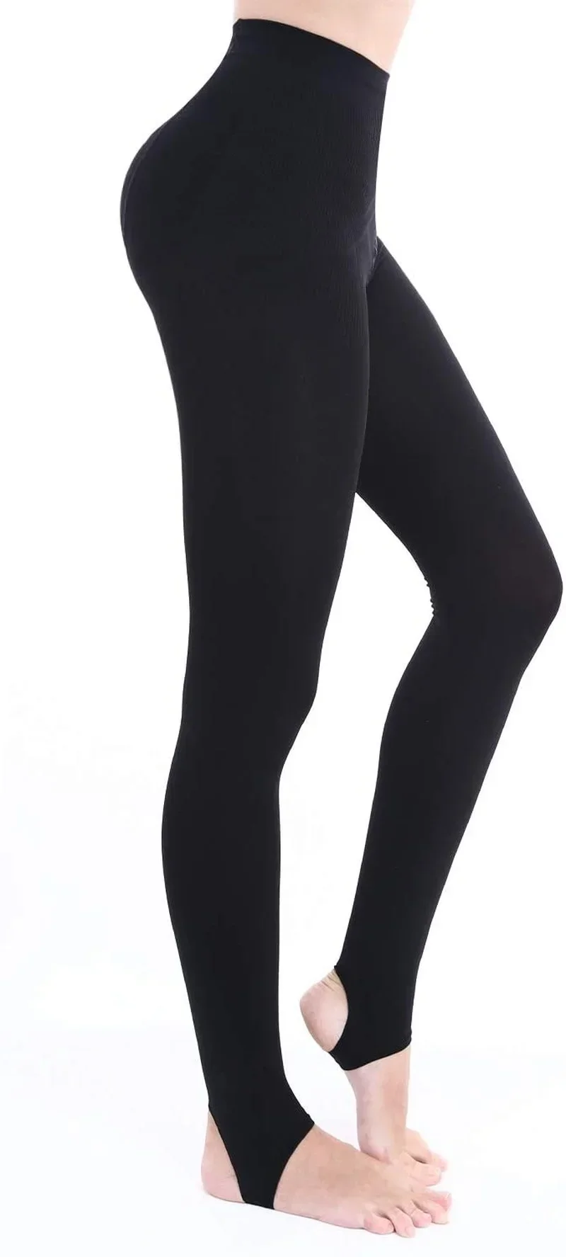 痩身用着圧パンスト 15-20mmHg 不透明 強力サポート 医療用段階着圧ストッキング 浮腫サポート用