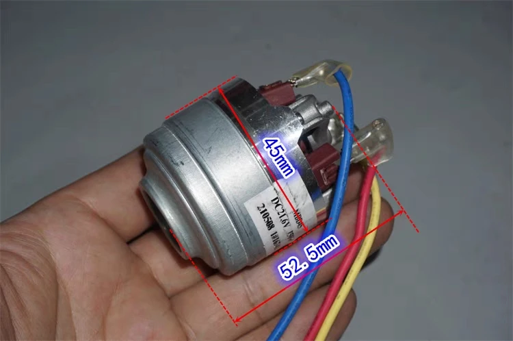 45mm Micro Three-phase Brushless DC Motor Fan 100,000 rpm 21.6V 150W Vacuum Cleaner Brushless Motor Turbo Fan