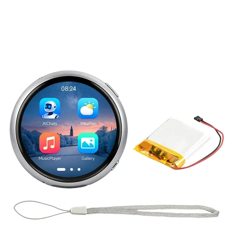 CJSD-For Xiaozhi AI Compatible ESP32-S3 Carte de développement avec écran tactile circulaire AMOLED de 1,75 pouce et batterie au lithium