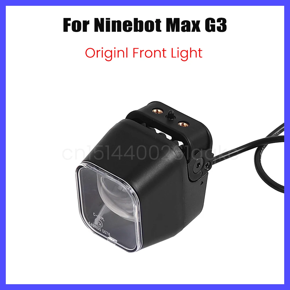 

Original Front Light LED 6W Headlight for Segway Ninebot MAX G3 F3 Pro Electric Scooter KickScooter Front Lamp Parts