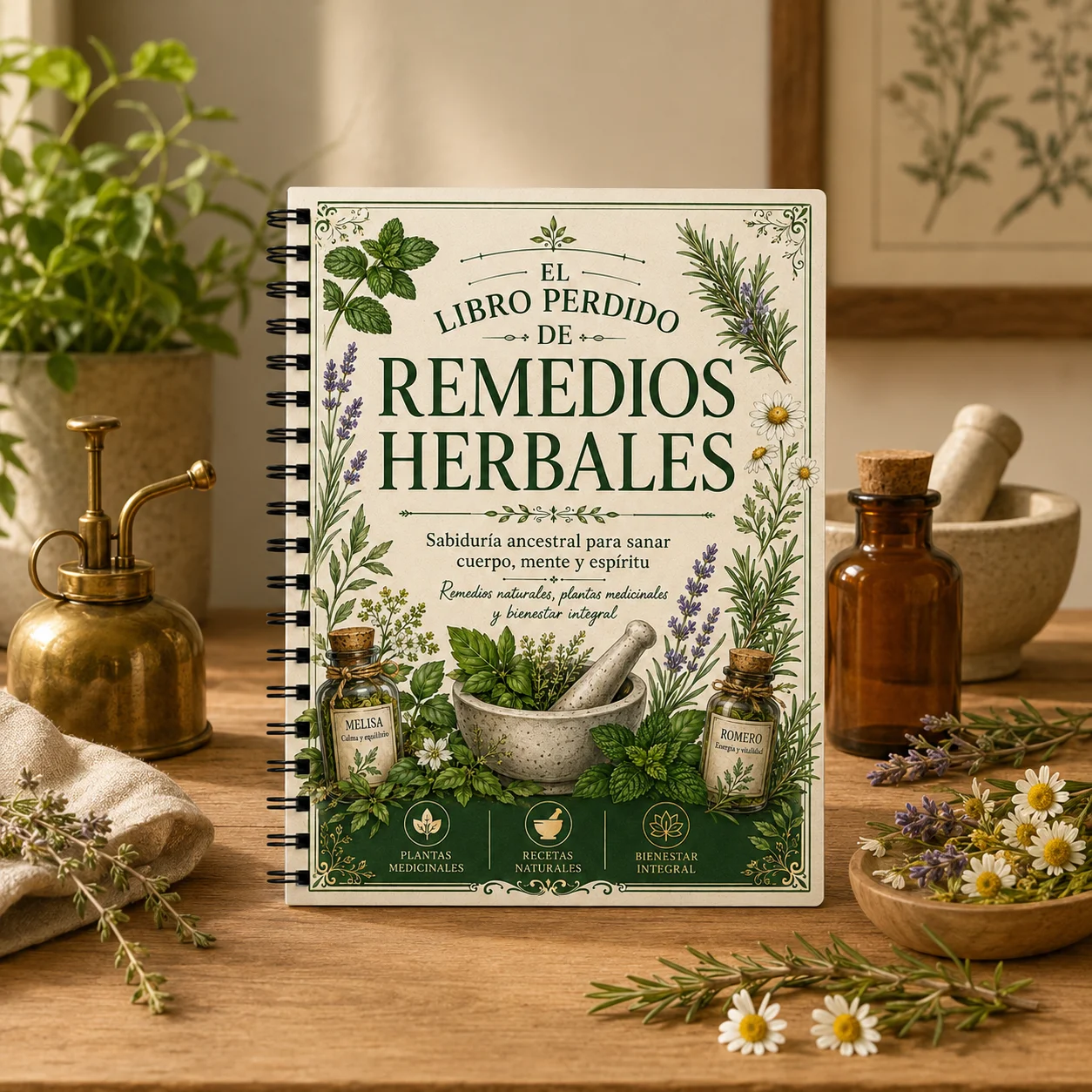 Журнал испанских травяных реце – обзор и цена Herbal Wellness Recipes