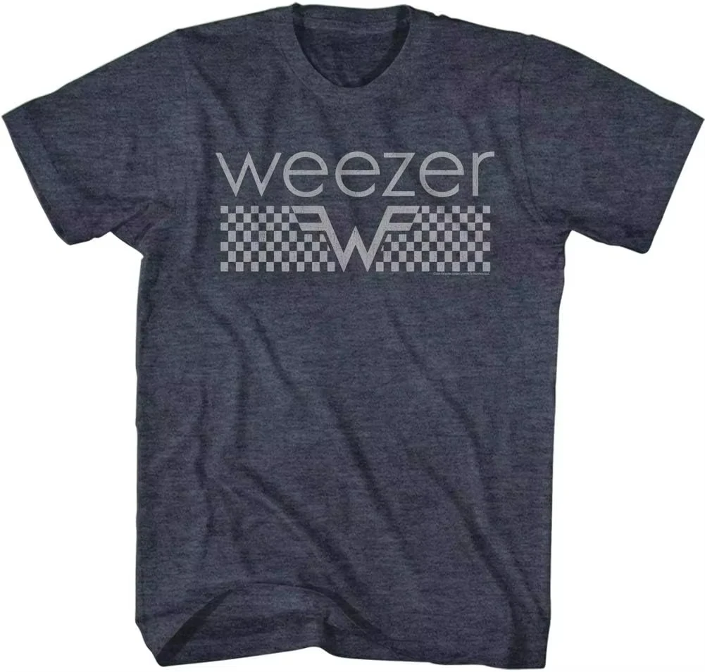Camiseta de Algodão Vintage Weezer Band 2026 para Homens e Mulheres, Camiseta Hip Hop Fashion de Manga Curta, Roupas Streetwear Ins Y2k