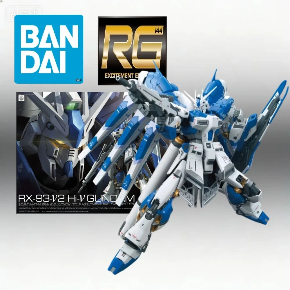 Bandai RG #36 1/144 RX-93-ν2 Hi-ν Gundam Char's Counterattack Beltorchika's Children Model Kit