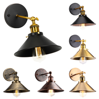 Vintage Industrial Wall Sconce Lights and lamp Retro Wall lighting 110V-220V E27 Indoor Bedroom Bathroom Balcony Bar Aisle Lamp
