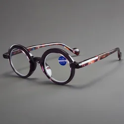 2025 New Round Reading Glasses Women Men Fashion Prescription Presbyopic Optical Eyeglasses Eyewear For Vision +1.0~+4.0