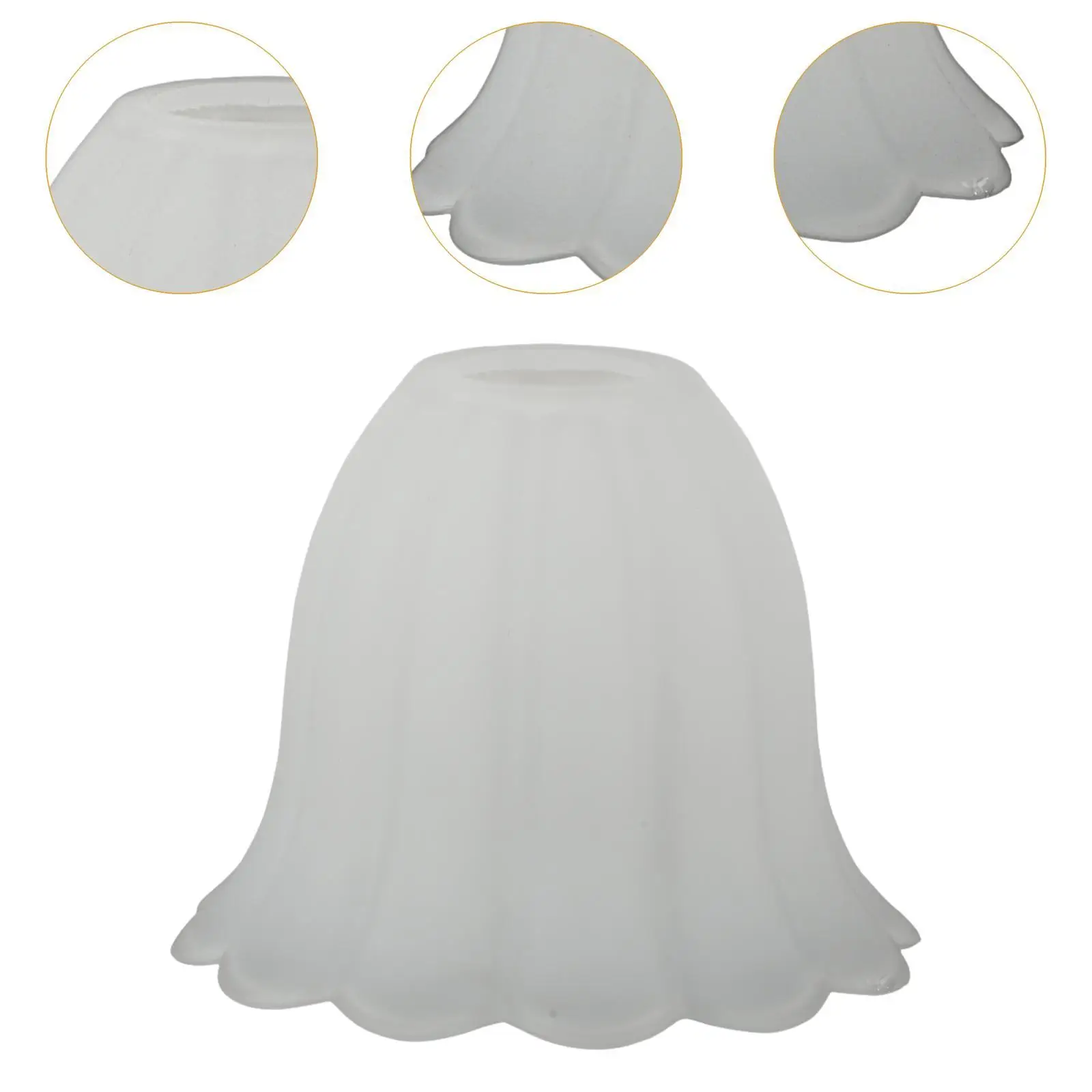 Copertura per lampada a sospensione con paralume in vetro smerigliato per applique da parete a soffitto