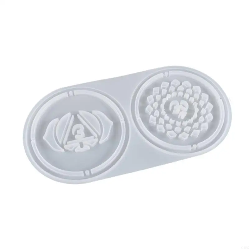 

Seven Ornament Pendant Silicone Molds Diy Crystal Storage Tray Mold