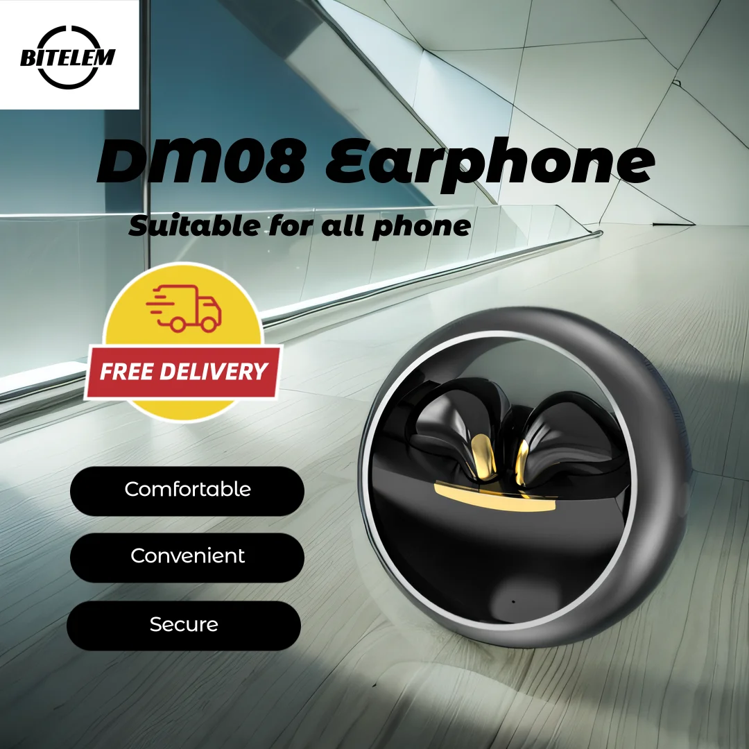 

DM08 New Wireless Earphone Hot Sale With Mic Bluetooth Headphone Top Quality Noise Reduction Earbuds Large Battery For All Phone