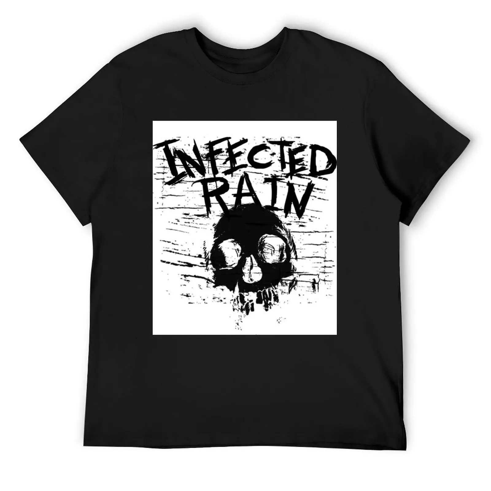 Футболка Infected Rain sksks, футболка с аниме, футболка большого размера, винтажная футболка для любителей спорта, мужская футболка Футболка Infected Rain sksks, футболка с аниме, футболка большого размера, винтажная футболка для любителей спорта, мужская футболка