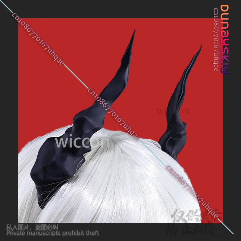 سيلوس تشين تشي تأثيري قرون التنين أغطية الرأس لعبة أنيمي الحب والمساحة العميقة ثلاثية الأبعاد حمض البوليلاكتيك الدعائم لرجل مثير مخصص