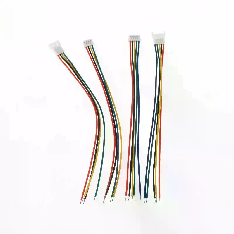 JST 1.25mm Connector 10Pcs Mini Micro Cable Set 2 3 4 5 6 Pin Male Female Plug Durable For RC Drone DIY Projects