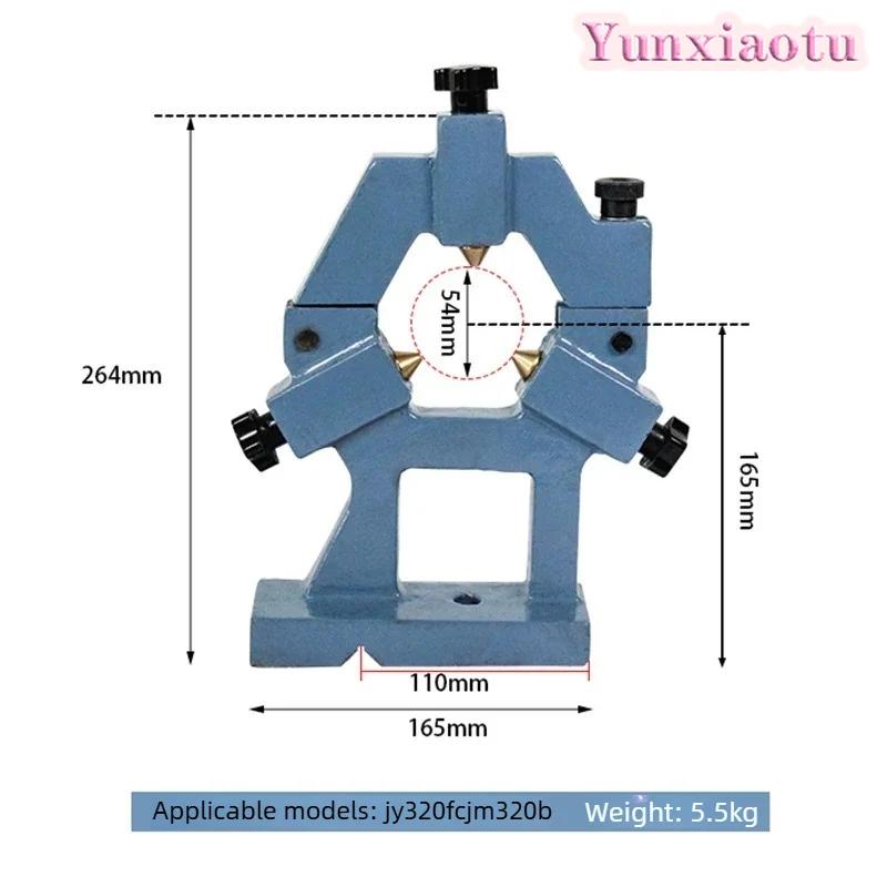 Lathe Steady Rest & Follower Rest for Home Use, JY320F/JY250G/JY210V Lathe Accessories, Precision Center Rest for Metalworking
