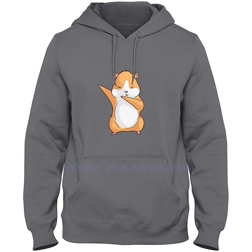 Dancing Hamster - Teddy Hamster Dabbing Dancing Fashion 100% cotton Hoodies High-Quality Sweatshirt