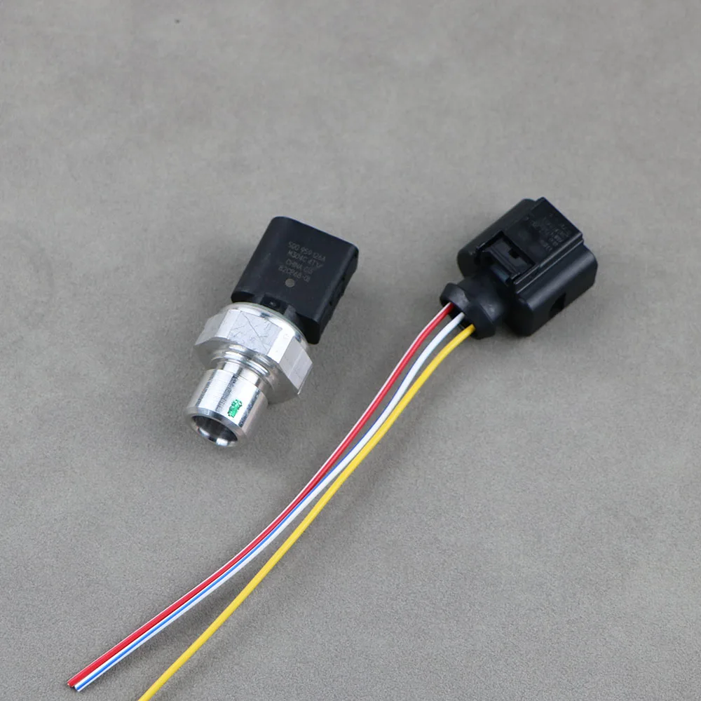 

5Q0959126A AC Air Condition Pressure Switch Sensor For VW Golf MK7 Touareg Octavia For Audi A3 8V A4 B8 A5 A6 C6 C7 A7 A8 D4 Q5