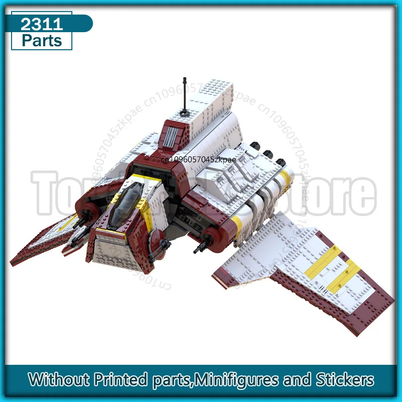 

Космическая серия MOC, строительные блоки, фильм Nu-class, атака, челнок, собранные кирпичи, технология, модель, коллекция, демонстрационные игрушки, подарки