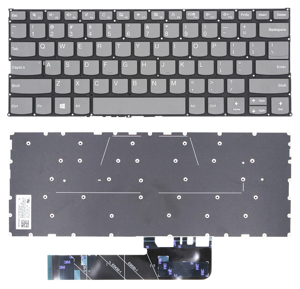 

Клавиатура для Lenovo Yoga 530-14 530-14IKB 530S-14IKB 530S-14 с подсветкой, американская раскладка