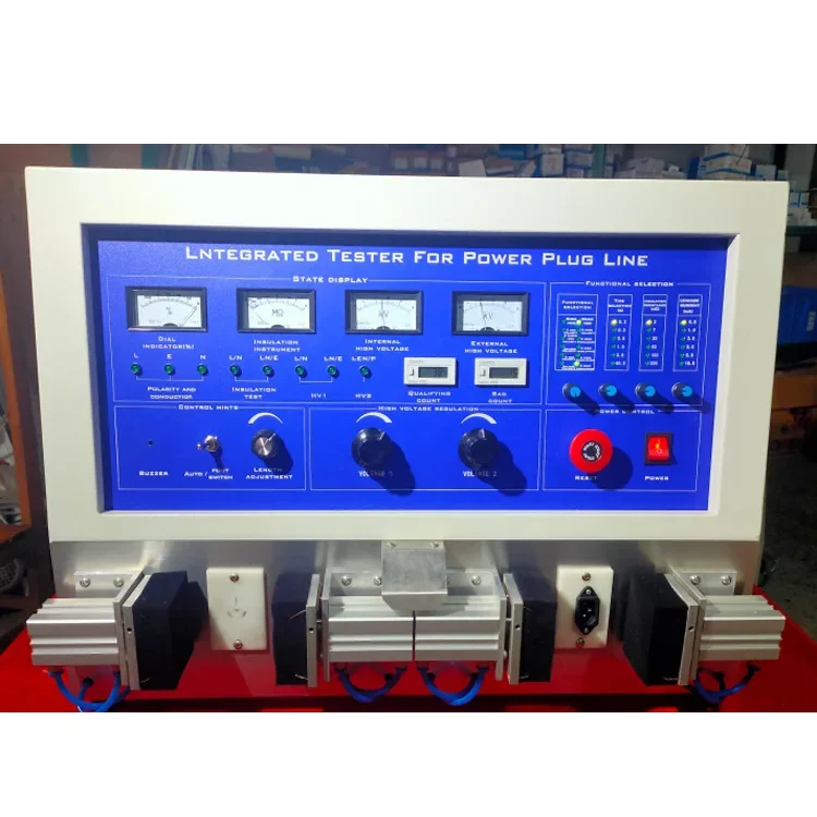 Plug power cord tester Single head comprehensive testing device High voltage insulation tester