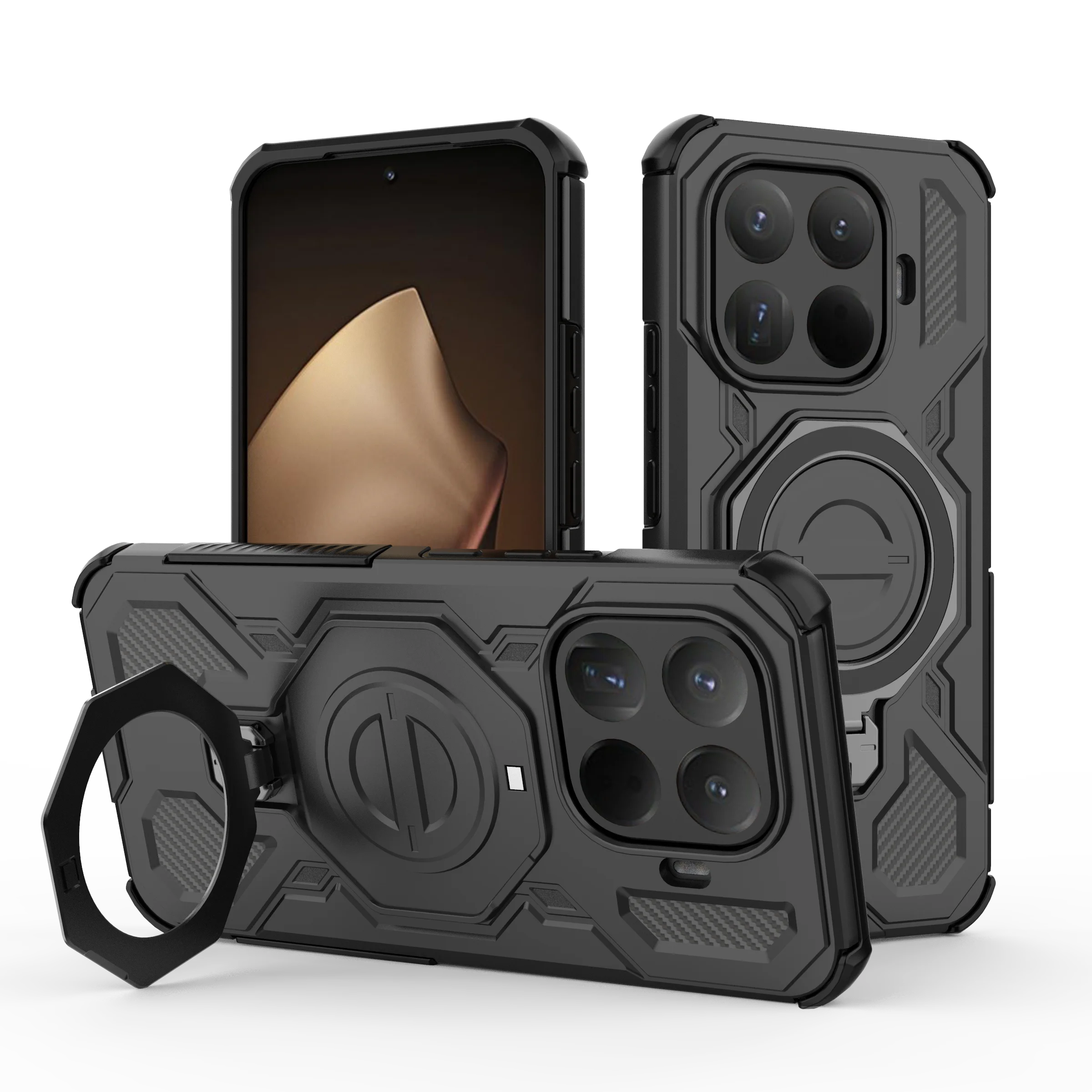 

Stand Case for Xiaomi 15T Pro 5G MI15T Xiaomi15t Armor Shockproof Case for Xiaomi 15T