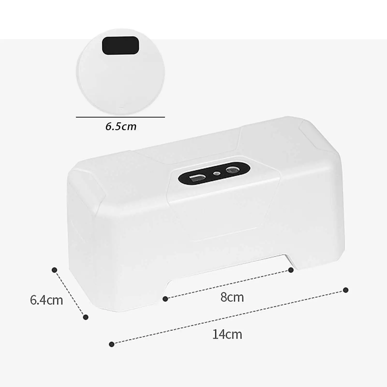 Smart Bathroom Touchless Toilet Flusher Infrared Motion Sensor Waterproof Accessory for Home and Hotel