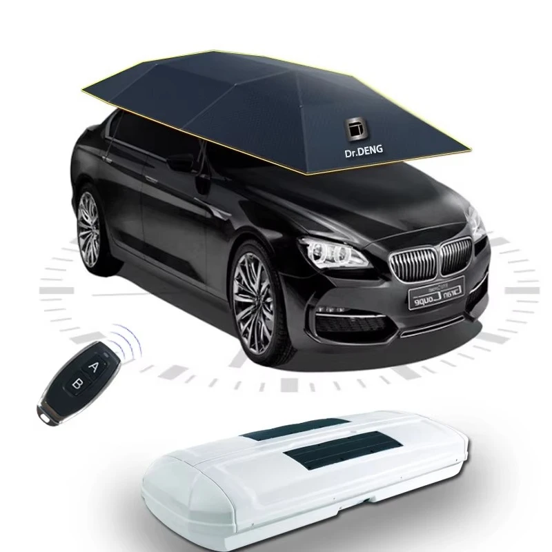

China Best Portable Remote Control Full Automatic Car Umbrella Car Cover Manufacturers with Solar Charger