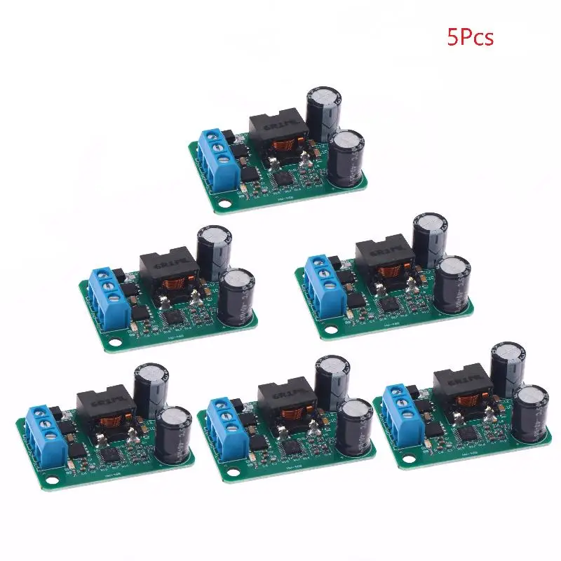 1/3/5-Piece Set Of 24V/12V To 5V/5A 25W DC-DC Buck Step - Down Power Supply Modules Featuring Synchronous Rectification