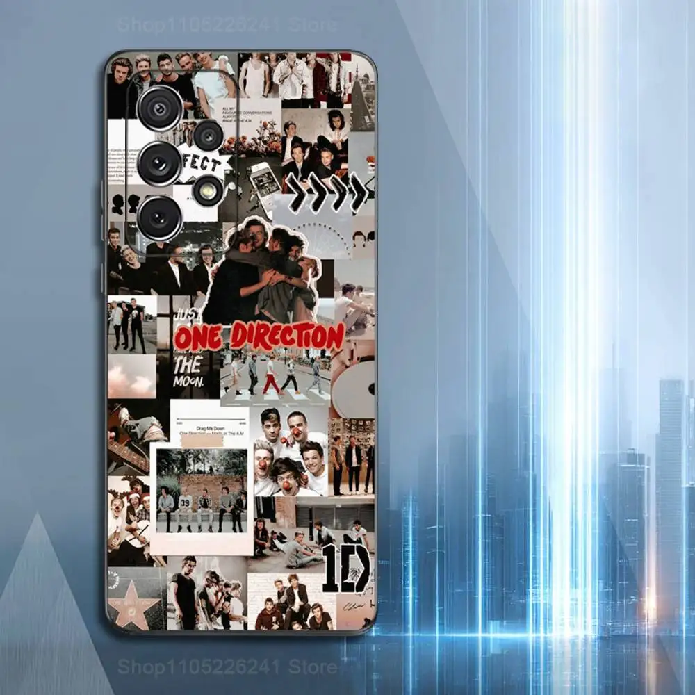 Banda O-One D-DireCtion para Samsung S9,S10,S20,S10,S21,S25,S24,S23,Ultra,FE,Plus,Lite,funda negra de silicona suave