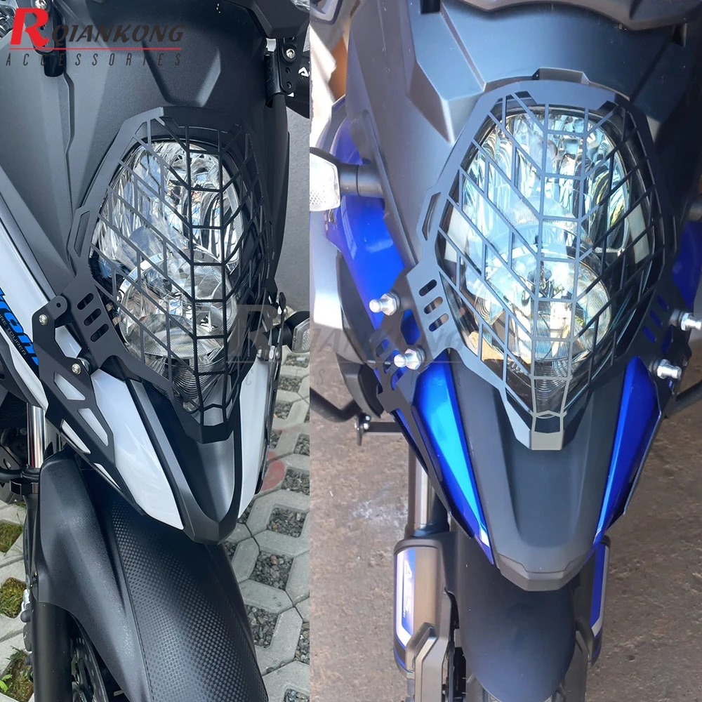 Motorcycle Headlight Guard Protector Grille Cover For SUZUKI V-STORM 650 DL650 V Strom 650 Vstrom650 2017 2018 2019 2020 2021