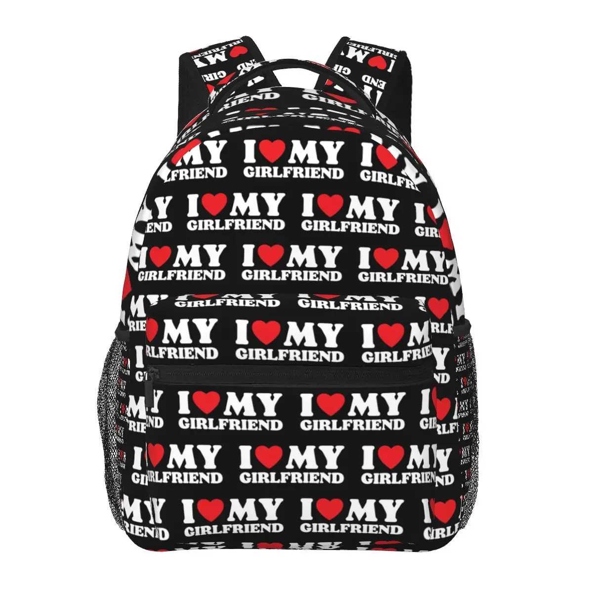 

Рюкзаки «Я люблю свою подругу», сумка для книг для мальчиков и девочек, школьные сумки для студентов, рюкзак для ноутбука с героями мультфильмов, сумка на плечо большой вместимости