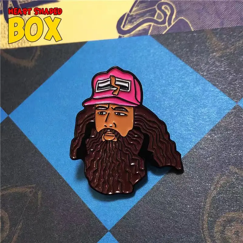

ForrestGump cartoon brooch