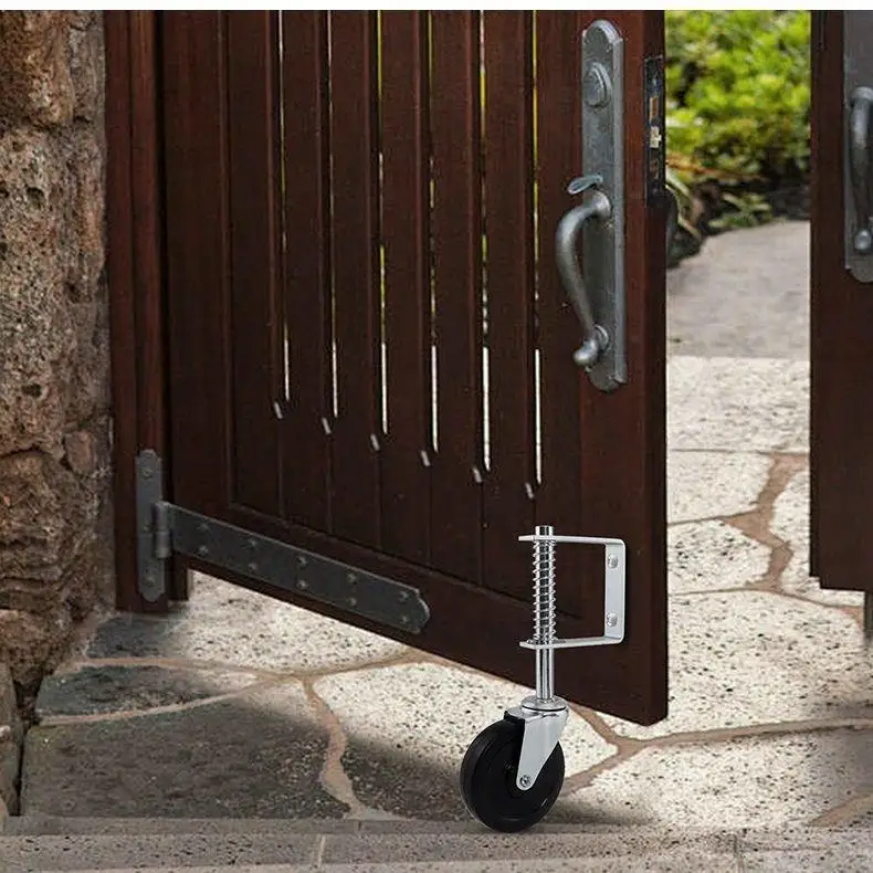 Spring Damping Basic Universal Wheel 4inch , Anti-Door Sagging Pulley Wheel for Doors