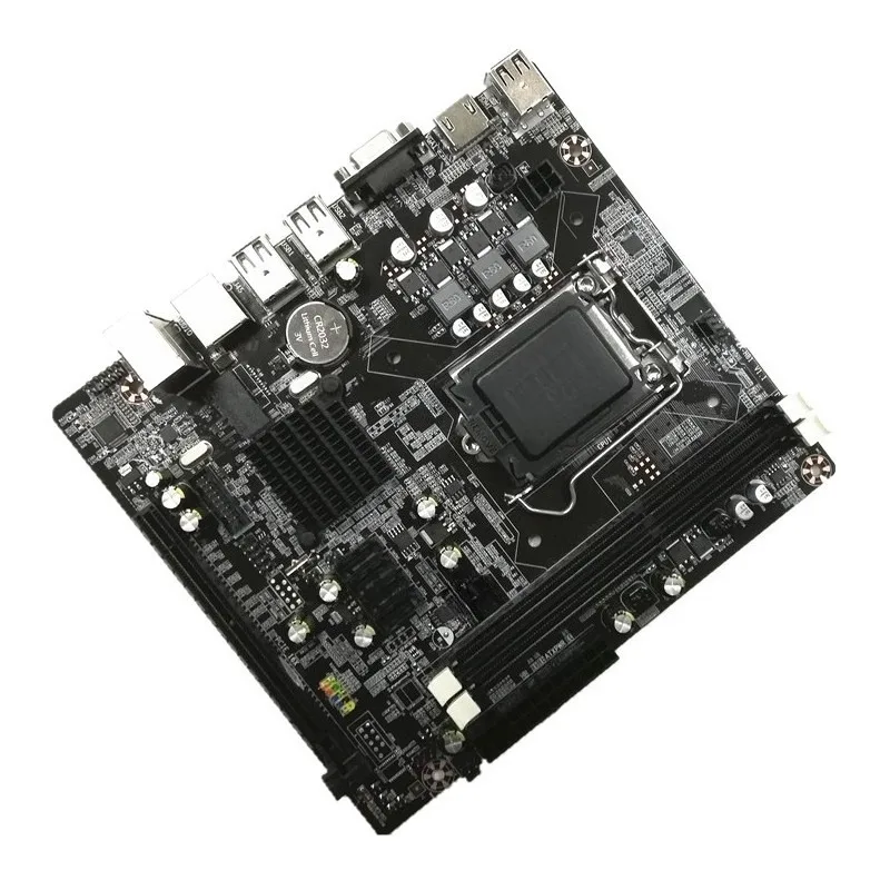 For H81 Computer Main Board 1150 Pins DDR3 Support Kr Fourth Generation I3 I5 Quad Core CPU