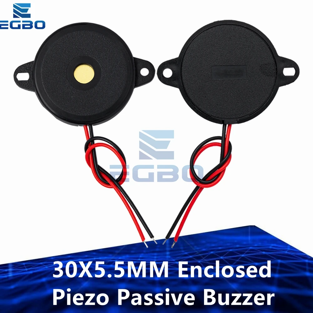 1 قطعة 30X5.5 مللي متر عنصر الطنان السلبي بيزو المغلقة ث/أسلاك AT3040