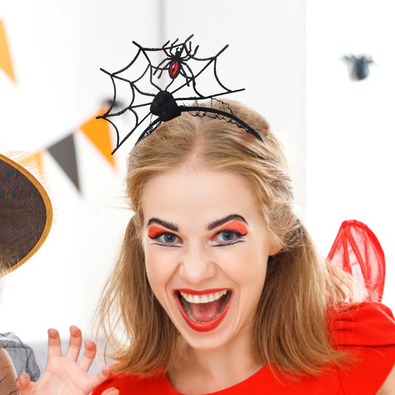 1 ensemble de bandeau et ras du cou pour Halloween, qualité supérieure, Durable, Costume de fête Cosplay, bandeau, accessoire de cou