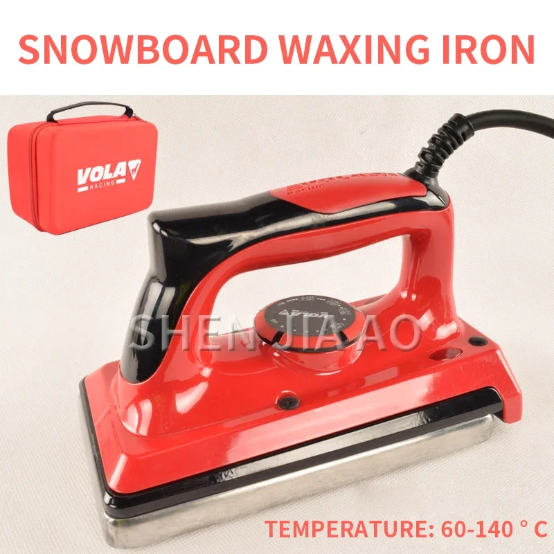 Snowboard Waxing Iron Snow Wax Iron 230v 1000w Electric Iron Outdoor Equipment Ski Products Accessories Portable Waxing