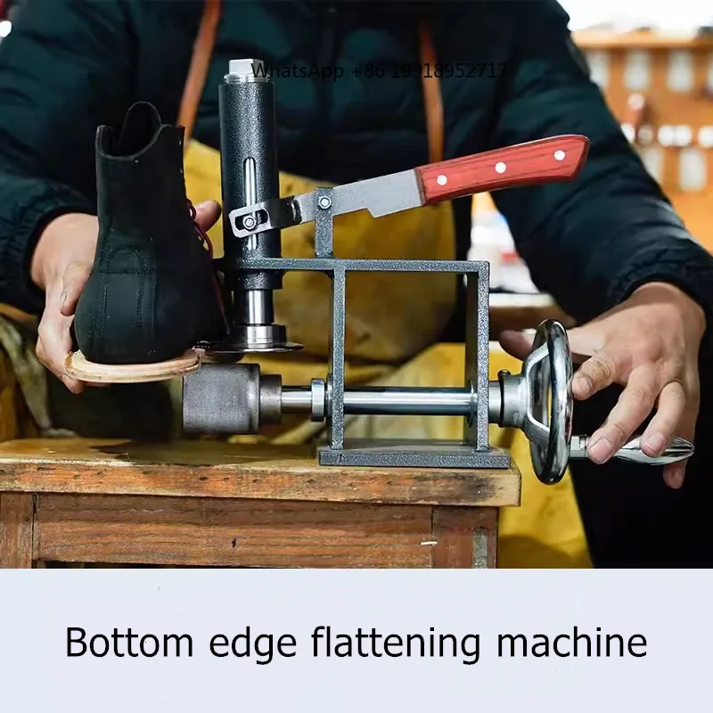 Shoe Sole Edge Pressing Machine, Handmade Shoe Sole Edge Flattening Machine, Shoe Repair Tool