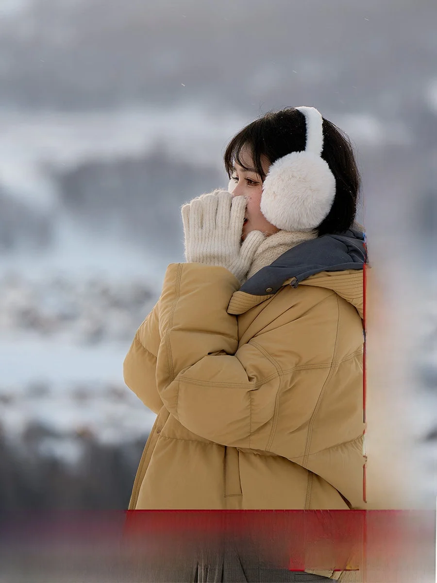 

Женская зимняя куртка-пуховик с капюшоном, 95% пух, желтая, серия Bag, теплая, для поездок на работу, с длинными рукавами, из нейлоновой ткани