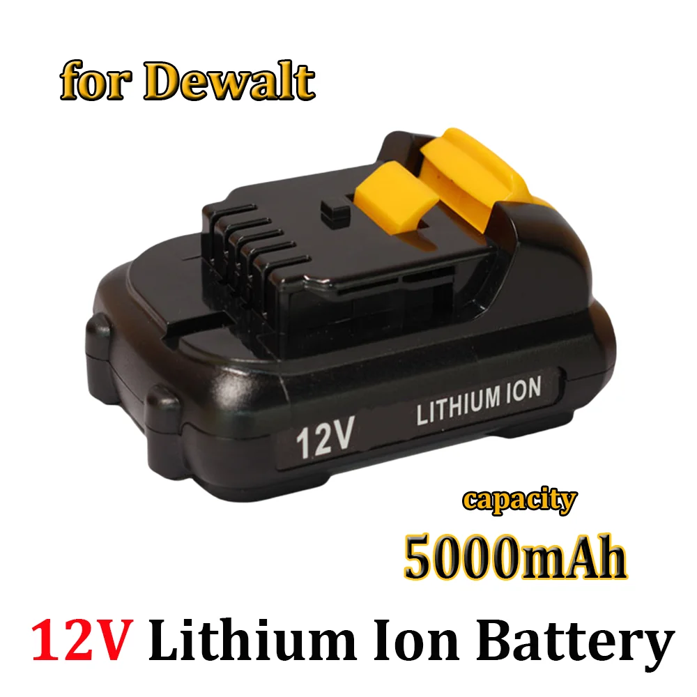 12V 3000mAh Li-ion Power Tools Battery for Dewalt  DCB120 DCB127 DCB121 12V DCB120 DCB127 DCB121 DCB100 DCB101 DCB119