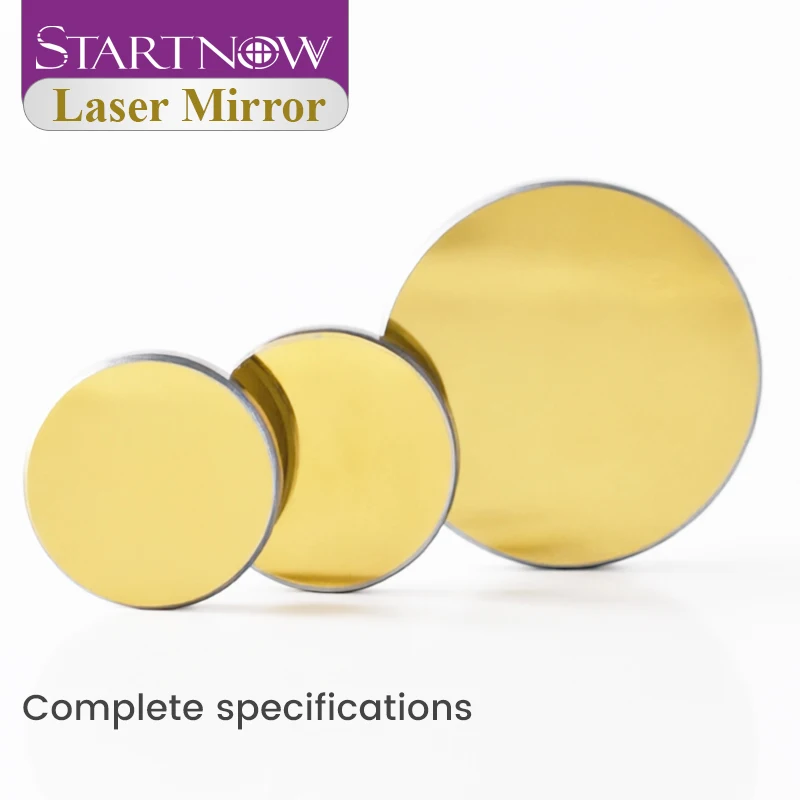 Startnow 3pcs/lot Si CO2 Laser Mirrors D19mm 20 25 27 30 38.1 Silicon Laser Reflective Lens For 80W Cutting Machine Accessories