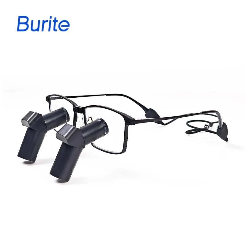 Burite New TTL5.5X Ergonomic Design 5.5X Ergo Prism Loupes Dental ENT Surgical IPD Customized  binocular loupes（ERGO-TTL-5.5X)