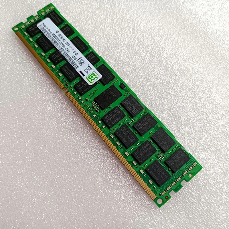 1 Stuks M393B1K70DH0-CK0 8G 2rx4 PC3-12800 1600 Ddr3 Reg Ecc Voor Samsung Server Geheugen