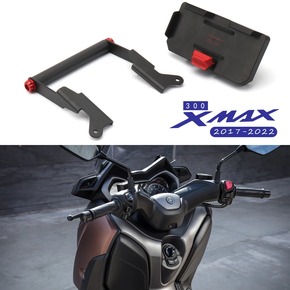 New Motorcycle Navigation Bracket GPS Navigator Phone Holder For YAMAHA X-MAX300 X-Max300 XMAX300 XMAX 300 2017-2022